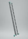 Rebrík dvojdielny univerzálny EUROSTYL 2x 9 2,6m 7509 - AG Náradie