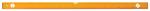 Vodováha 400 mm žltá 3 libely 15954 - AG Náradie