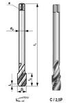 Závitník strojný so skrutkovou drážkou 35° DIN374 HSS 2N MF M12x1,5 - AG Náradie
