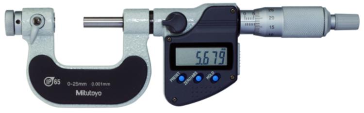 Mikrometer strmeňový DIGIMATIC IP65 0-25mm