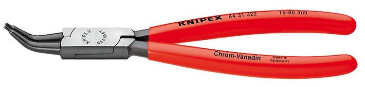Knipex Kliešte 4431 J02 segerové vnútorné  8-13mm 45°