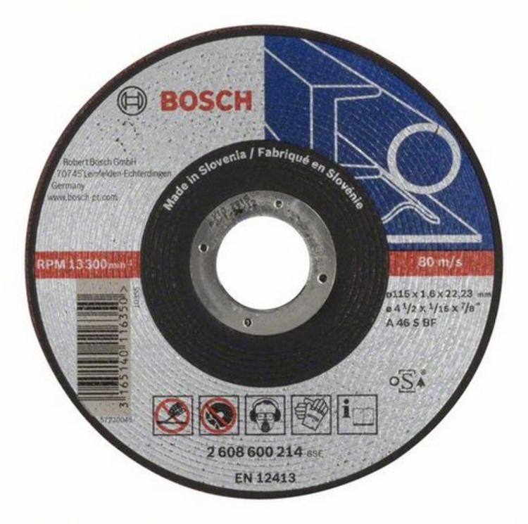 Bosch Kotúč 115x1,6 kov 2.608.600.214