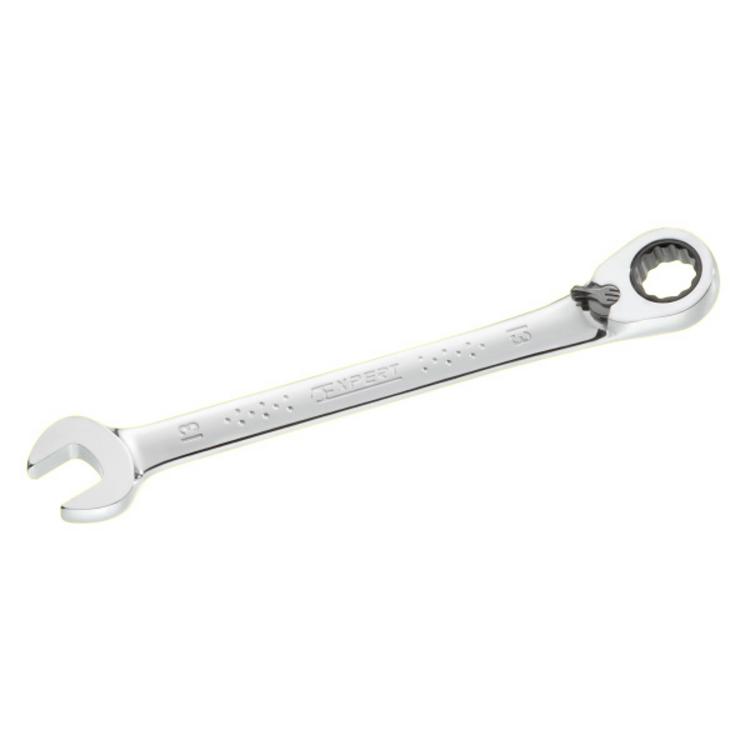 Kľúč račňový s prepínacou páčkou 13 mm očkoplochý E113305