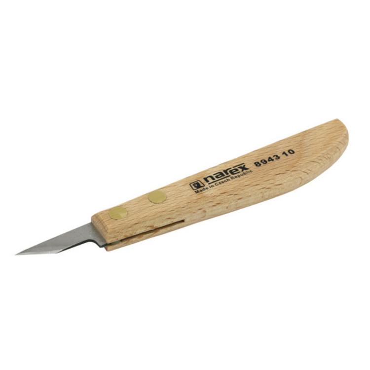 Nôž rezbársky zapichovací drevená rukoväť 8943 10