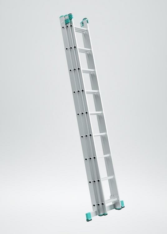 Rebrík trojdielny univerzálny EUROSTYL 3x11 3,15m 7611