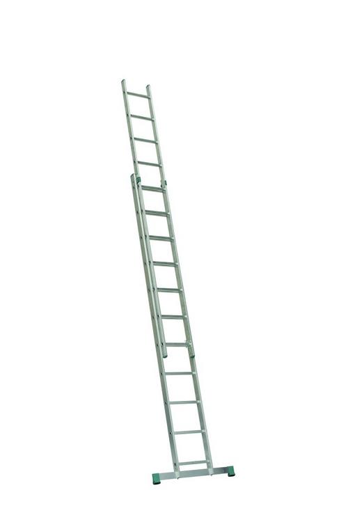 Rebrík dvojdielny výsuvný EUROSTYL 2x14 4,0m 7214