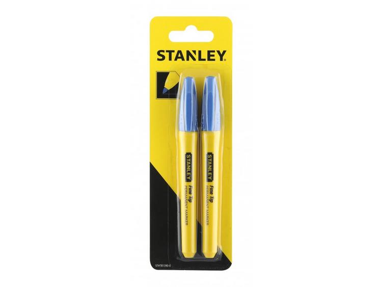 Stanley Značkovač modrý á 2ks STHT81390-0 s jemným hrotom