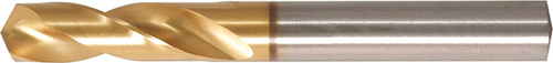 Format Vrták kov 20mm TiN HSS Co5 DIN1897VA krátky