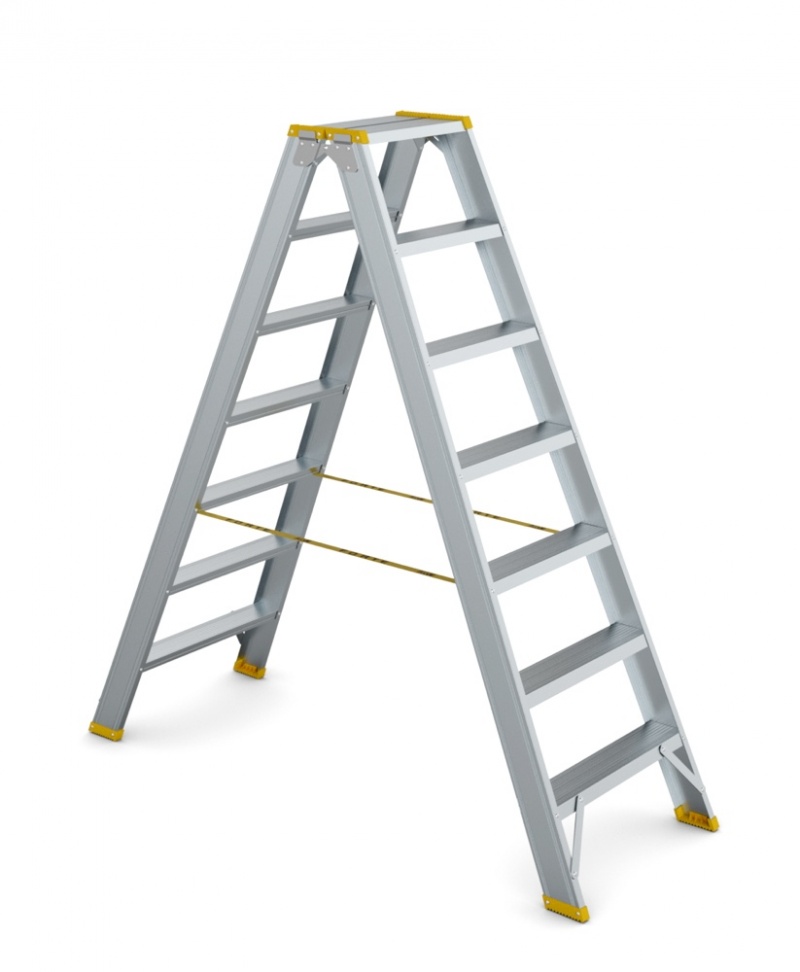 Rebrík schodíky obojstranné FORTE 2x6  1,4m 9406 - AG Náradie