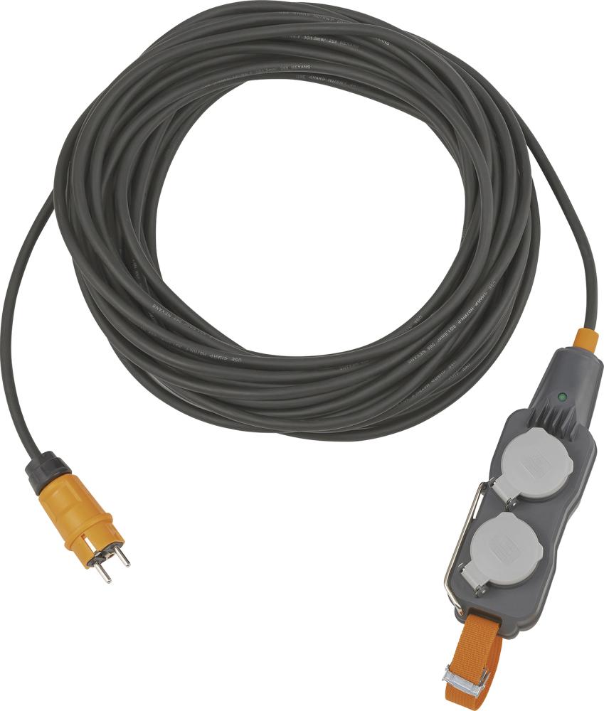 Brennenstuhl Predlžovací kábel, 4 zásvuky IP54 H07RN-F3G1,5 15 m 90284115