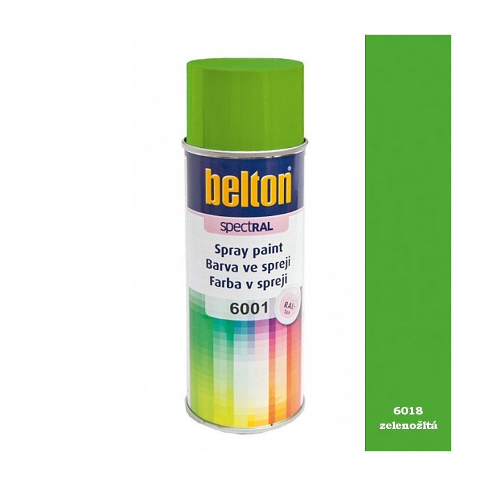 Spray RAL 6018 400 ml zelená jasná