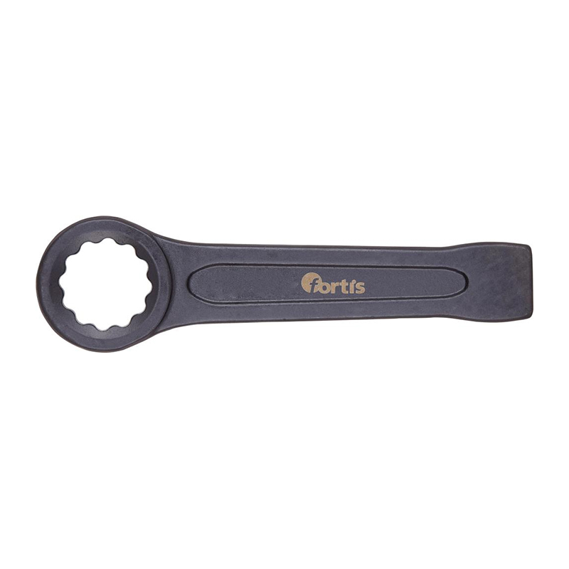 FORTIS Úderový prstencový kľúč rovné čeľuste 46mm 58360046 - AG Náradie