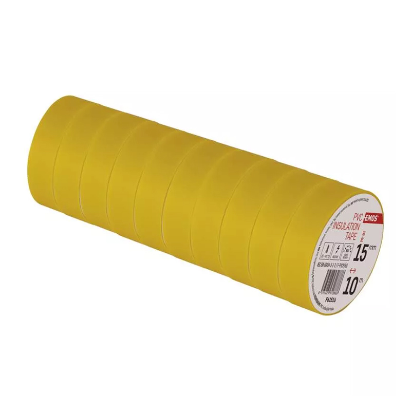 Páska izolačná Pvc 15mm x 10m žltá F61516