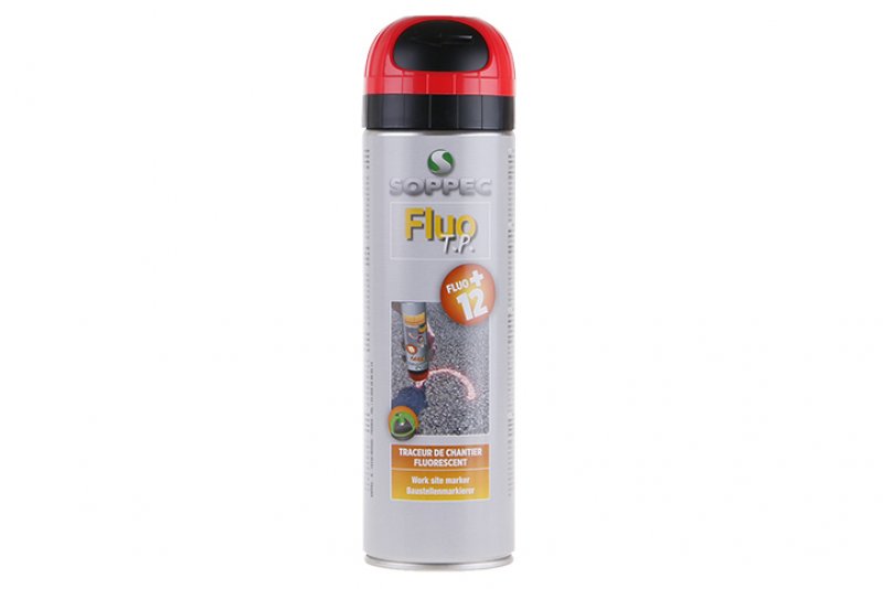 Spray 500 ml SOPPEC značkovač 12M FLUO červený 13351