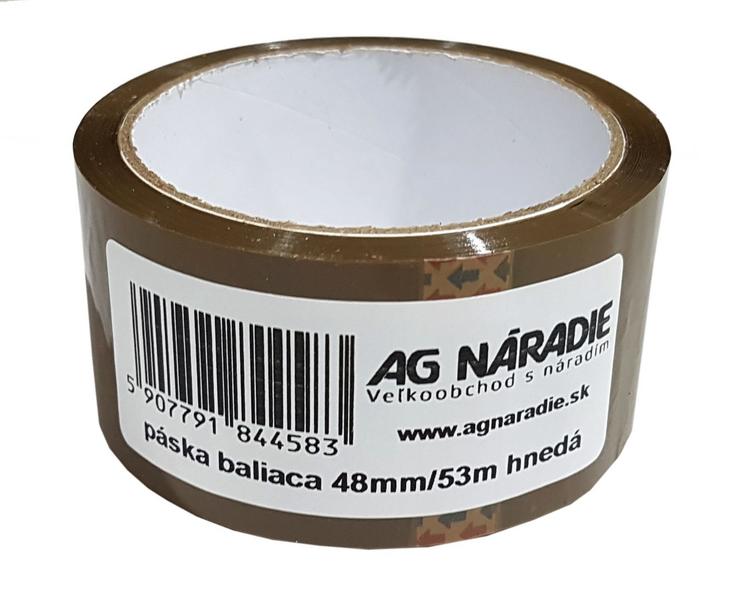 Páska baliaca 48mmx53m hnedá 301 - AG Náradie