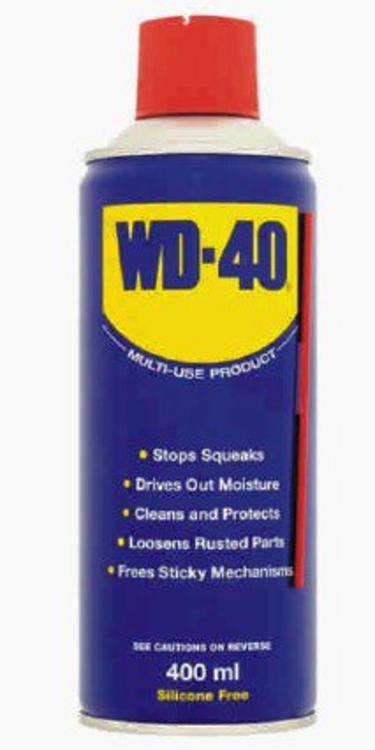 Spray WD - 40 mazivo bez silikónu 400 ml