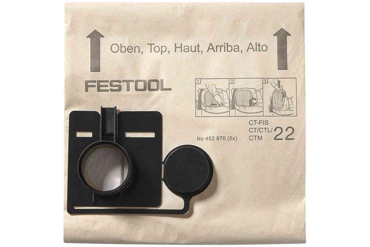 Festool filtračné vrecko CT 33 452971 balenie 5 ks