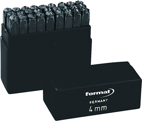 Format Sada písmen vyrážacích SH 10 mm - AG Náradie