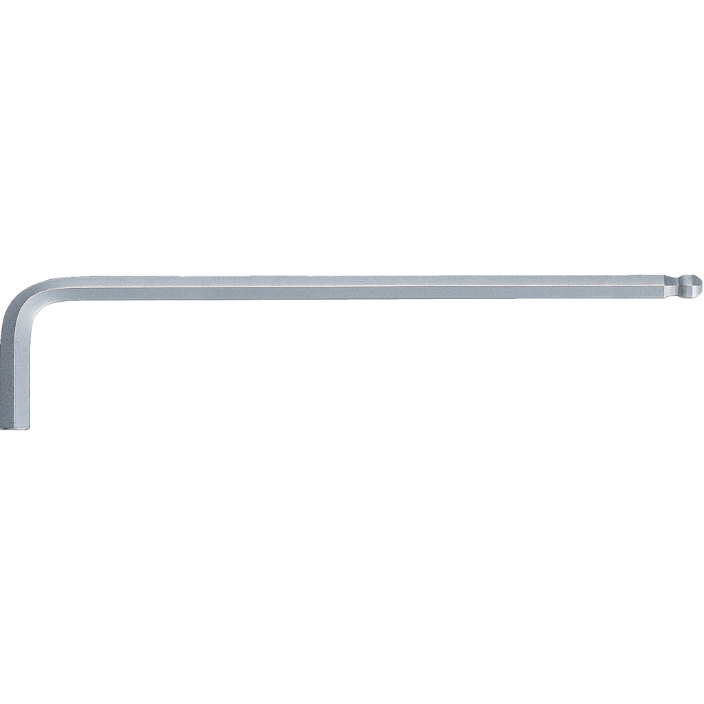 Uhlový čapový kľúč 2,5 mm s vnútorným šesťhranom s guľovou hlavou, dlhý 151.21025 - AG Náradie