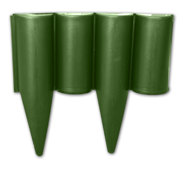 Okraj palisádový 2,5m x 22,5cm zelený OBP1202-002GR - AG Náradie