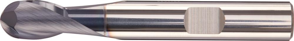 FORTIS Rádusová fréza krátka tvrdokov AlTiN + stopka HB 30 ° 6mm