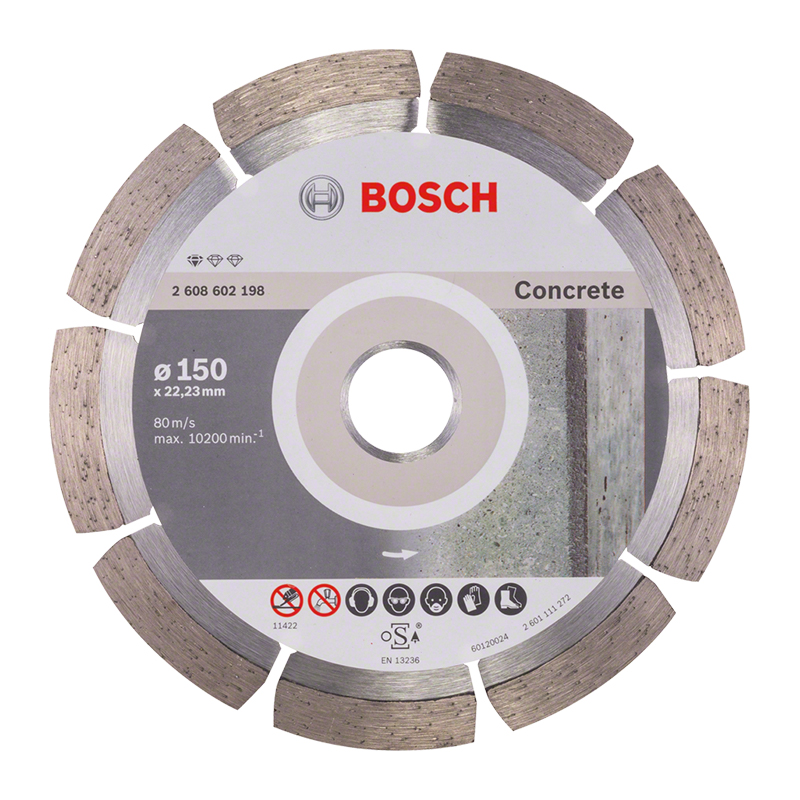 Diamantový kotúč rezací Standard for Concrete &Oslash; 150 x 22,23 x 2 x 10 mm - AG Náradie