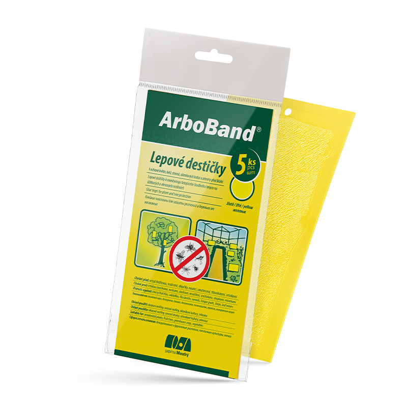 Doska lepiaca na ochranu stromov a rastlín ArboBand žltý - AG Náradie