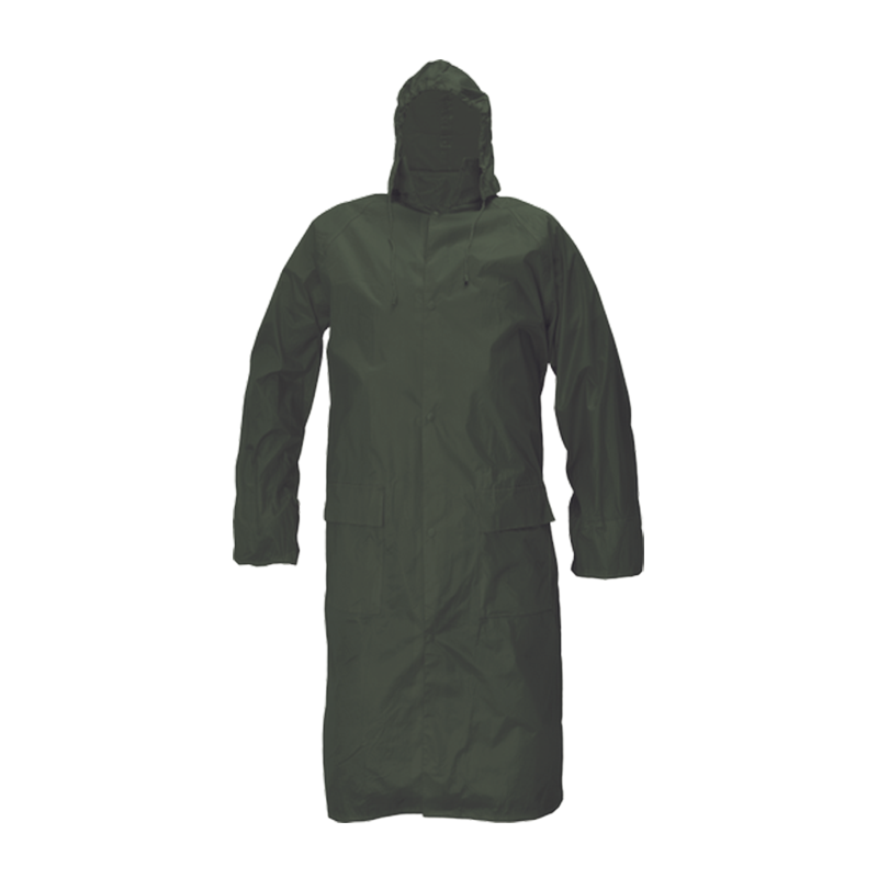 Plášť PVC do dažďa NEPTUN zelený XXL 0311001210005 - AG Náradie
