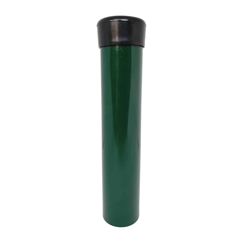 Stĺpik povlak PVC 2600/38/1,5 zelený s čiapočkou - AG Náradie