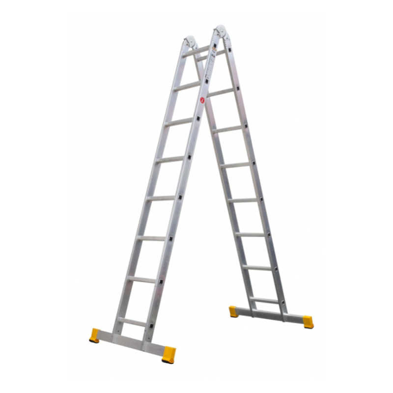 Rebrík kĺbový dvojdielny FORTE 2x 7 2,0m 4207