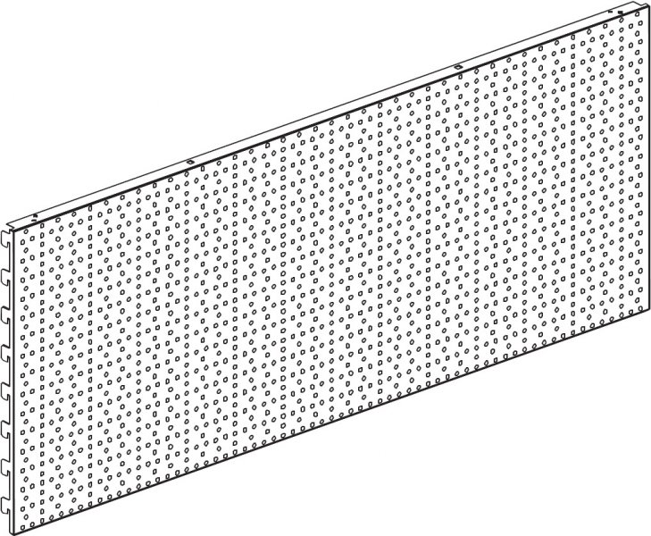 Panel zadný dierovaný 40x100cm 81329 - AG Náradie