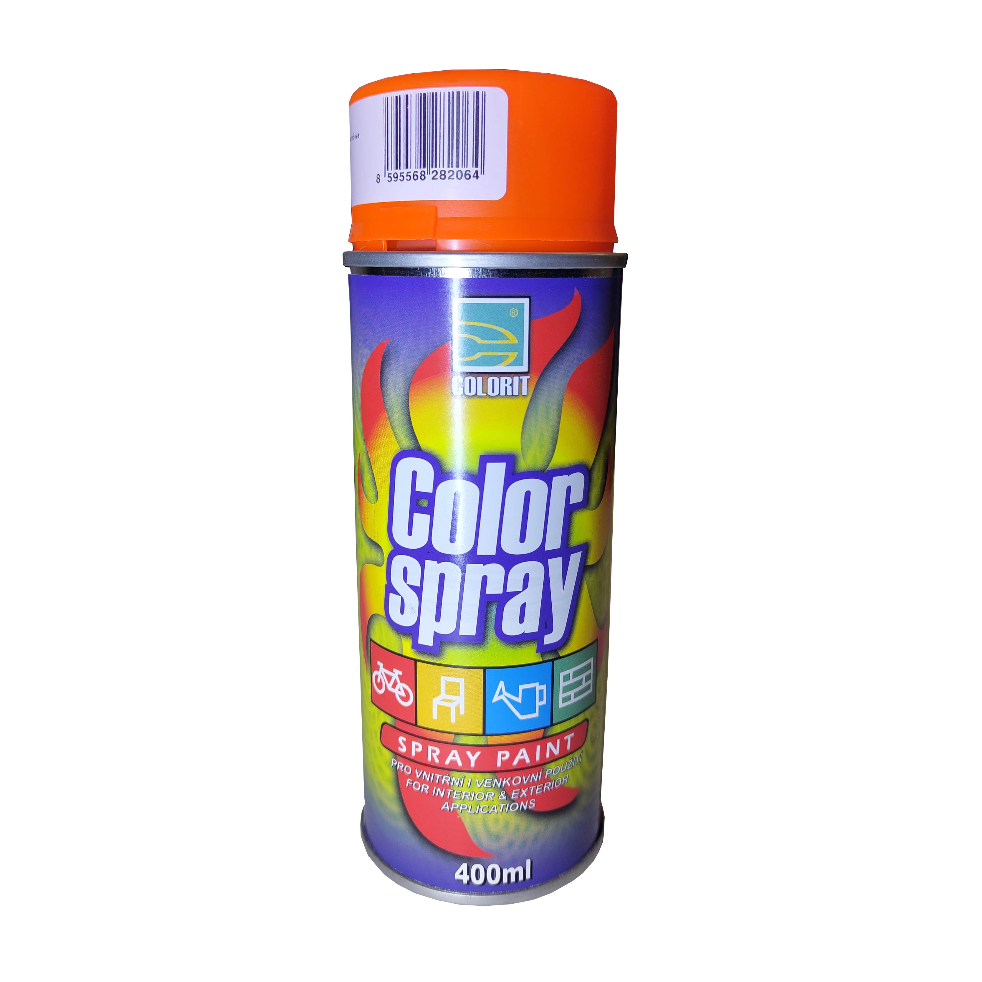 Spray RAL 8206 400ml oranžová reflexná