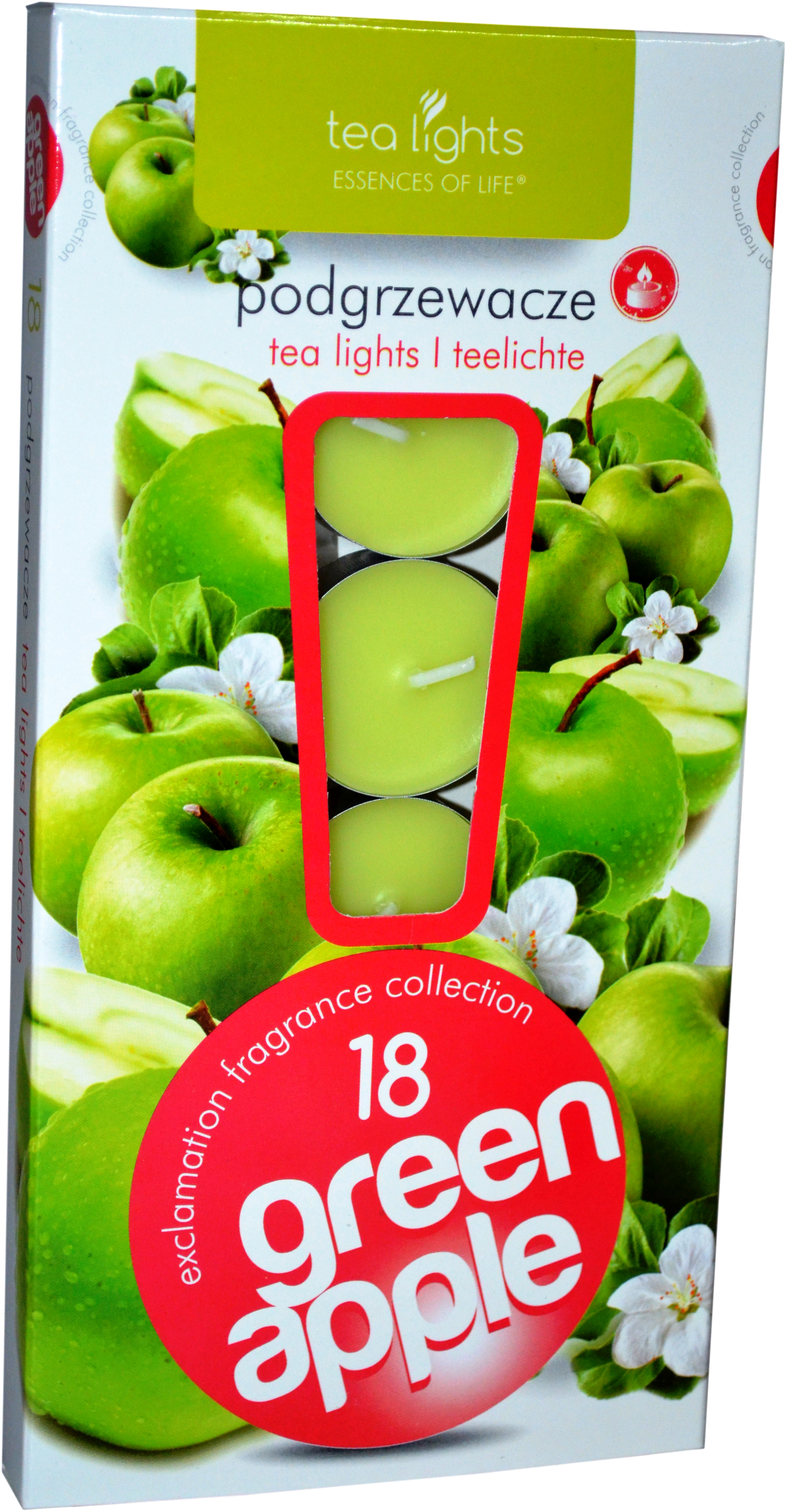 Sviečka čajová  18ks Zelené Jablko - AG Náradie