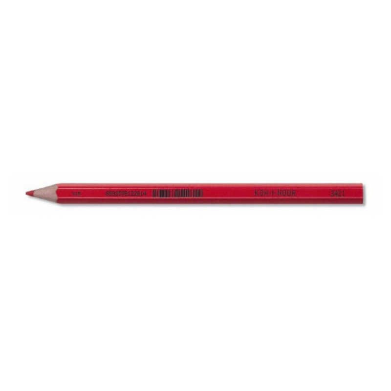 Ceruzka červená hrubá 3421
