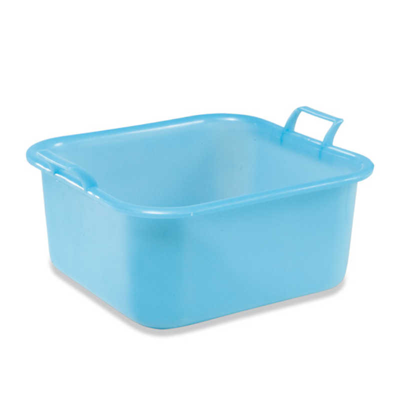 Vandlík hranatý 10 litrov s rukoväťami 33 x 31 x 16 cm LLDPE modrý